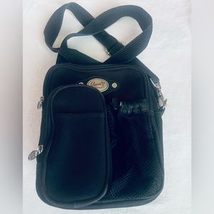 Ricardo Bags / Crossbody Canvas Waterproof Bag. Color Black